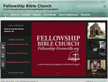 Tablet Screenshot of fellowship-greenville.org